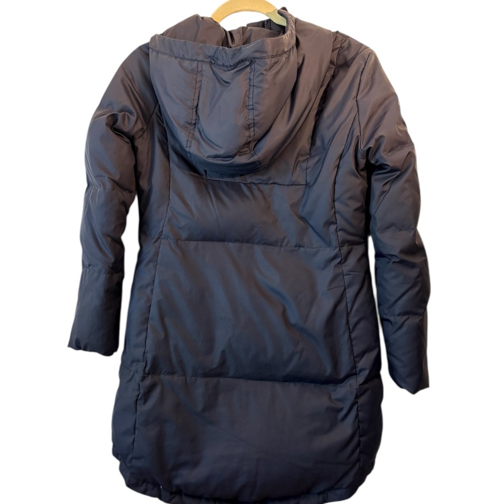 GAP Dark Blue Women's Puffer Jacket Down Filled size XS - Picture 3 of 6